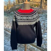 Rauma Collection - MARIUS rundfelt Marineblå/rød