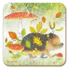 Emma Ball - Coaster - glassbrikke - Hedgehog