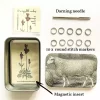 Firefly Notes - Knit tool kit SAU - Metallboks med skyvelokk - med nål og maskemarkører