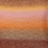Mondial Bora bora - flerfarget 950 oransje/aprikos/brun - 100 gr
