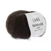 Lang - Mohair Luxe - 0067 Mørk brun