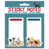 Emma Ball - Sticky notes - Paw club - med hunder