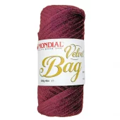 Mondial VELVET BAG 310 Burgunderlilla 200 gr