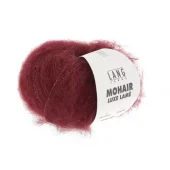 Lang - Mohair Luxe Lamé - 0166 Vinrød med sølv