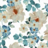 Balslöw 100% viscose 150cm blomstret