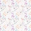 Balslöw canvas 100% bomull m/blomster 140 cm