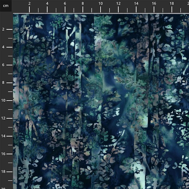Batikk Teal 112 cm