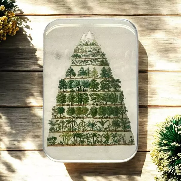 Tinnboks stor Juletre Firefly Notes