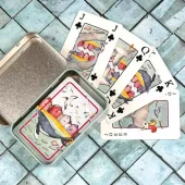 Kortspill i metalleske Sjøliv