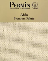 Aida 5,4 tr 65x50 cm natur