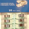 Stoffklyper grønn 10pk