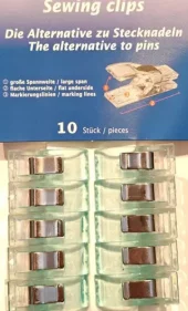 Stoffklyper grønn 10pk