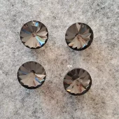 Zamac strass smoke 12mm