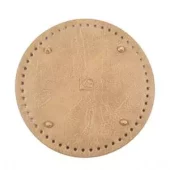 Veskebunn lys brun Ø20cm