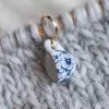 Maskemarkør Kopp med blått mønster Aune Design