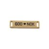 Merke metall "God nok"