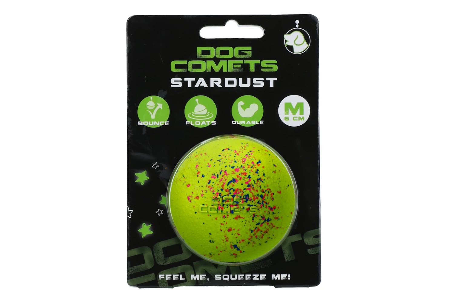 Dog Comets Stardust Green M