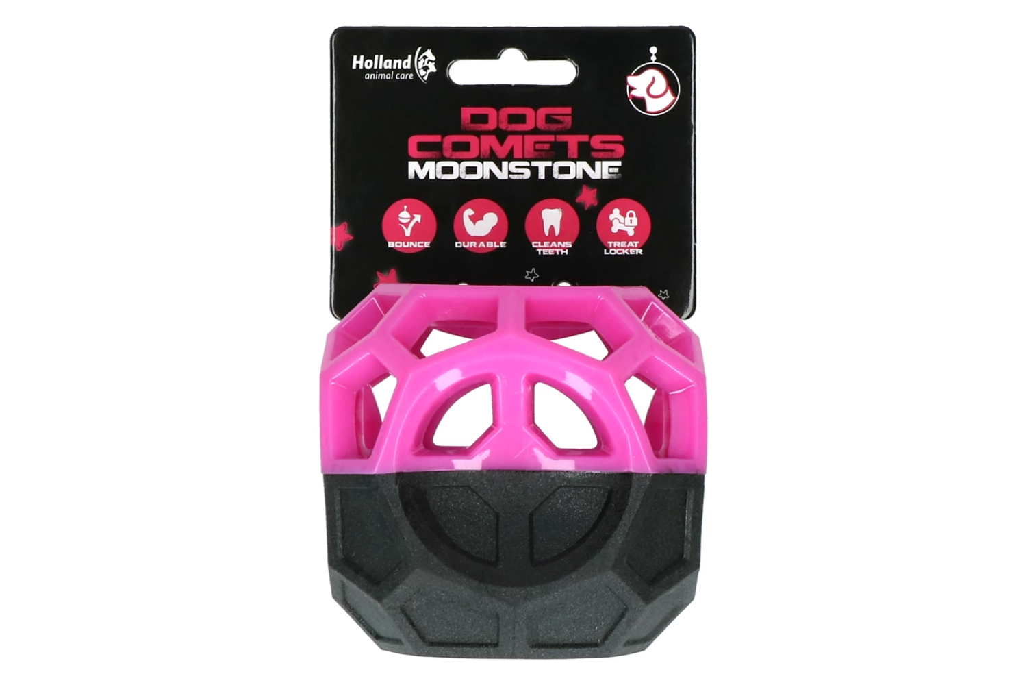 Dog Comets Moonstone Treat Cube Pink