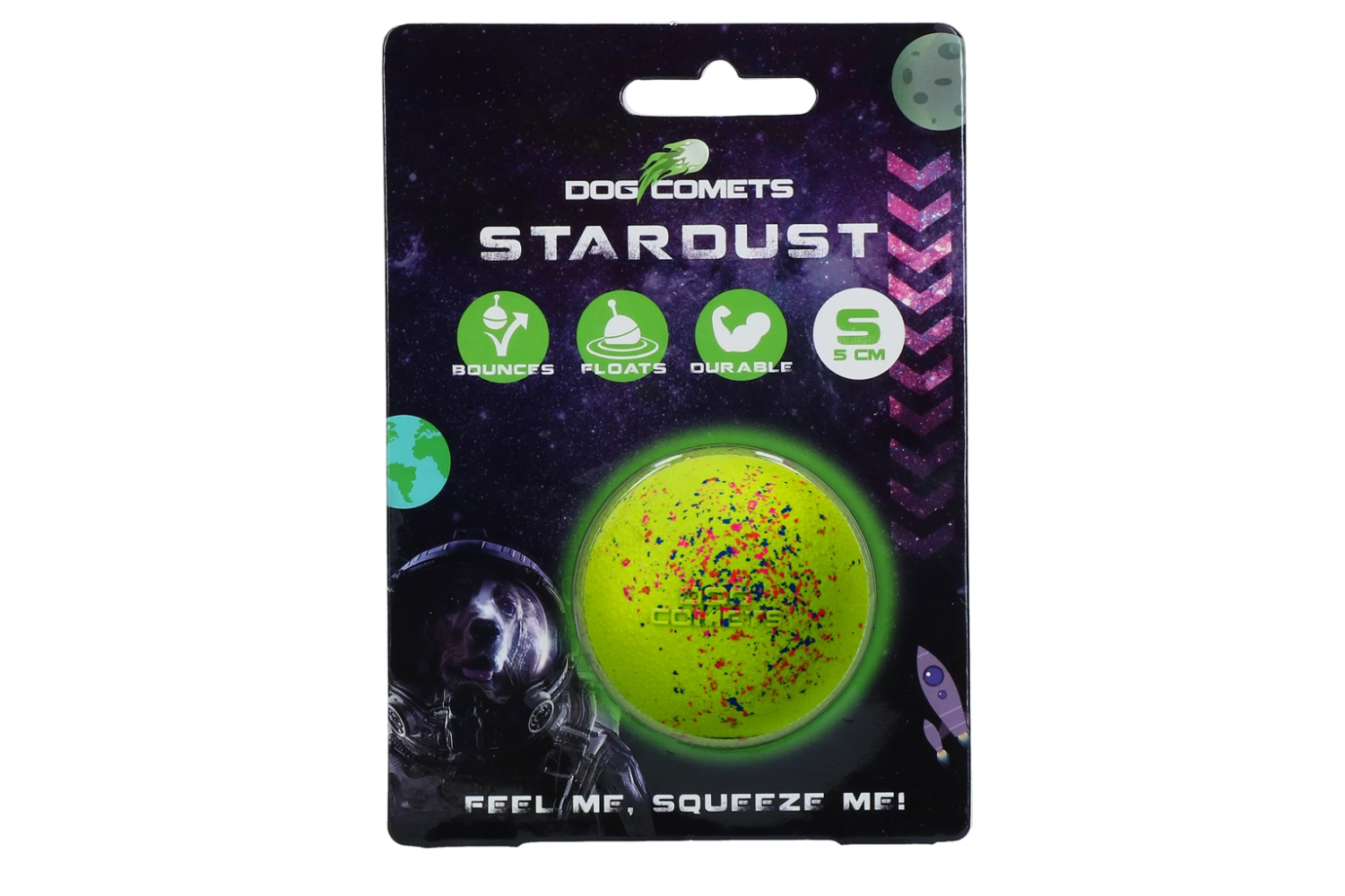 Dog Comets Stardust Green S