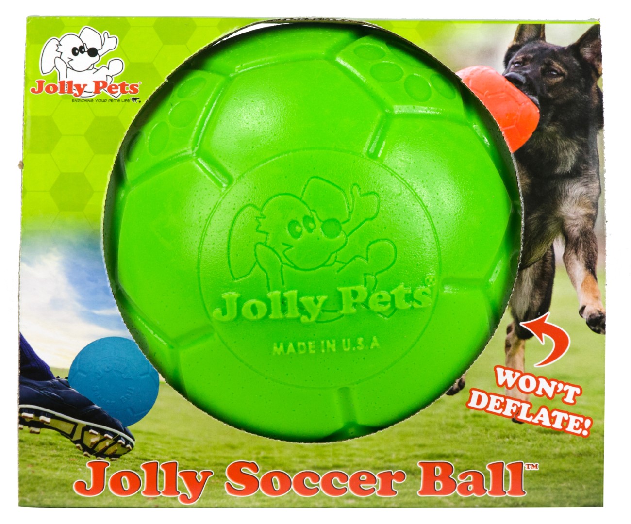 Jolly Soccer Ball S (15cm)  Grønn