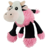 Fuzzle Cow with 5 squeakers