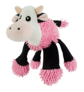 Fuzzle Cow with 5 squeakers