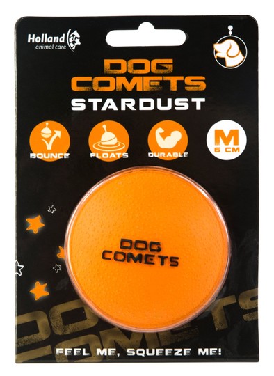 Dog Cometsl Stardust M  Oransje