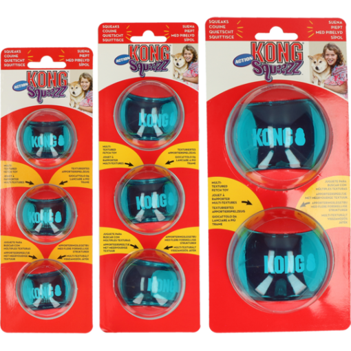 Kong Squeezz Action Red ball L