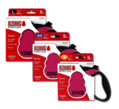 KONG Retractable Leash Terrain Rosa  Medium