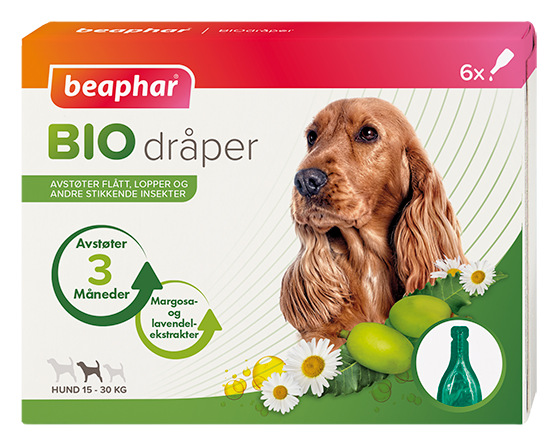 Beaphar Biodråper hund Spot-On >15 kg