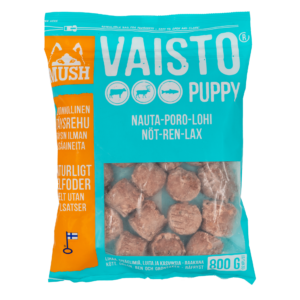 MUSH Vaisto Puppy Isblå, 800g.