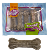 Braaaf Seafood Fish Bone Salmon, 8cm 4pk