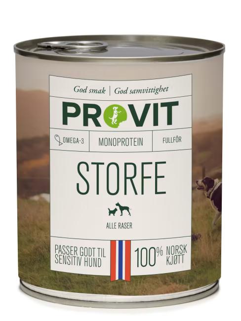 Provit Godbiten Boksemat Storfe 800g