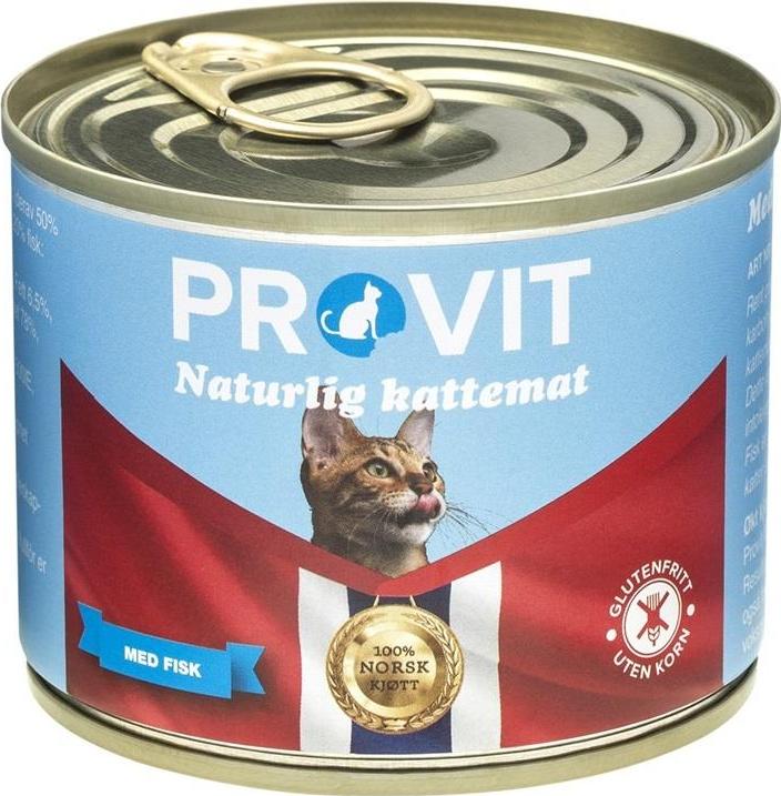 Provit boksemat KATT fisk 185g