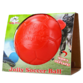 Jolly Soccer Ball L (20cm)  vanilje/oransje