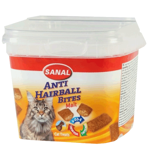 Sanal Katt Anti-Hairball Bites Cup 75g