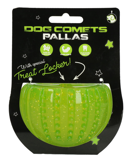 Dog Comets Treat Locker  Green