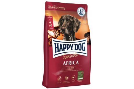 Happy Dog Sensible Africa M/Afrikansk Struts 4kg