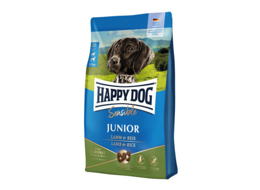 Happy Dog Sensible Junior Lam & Ris 10Kg