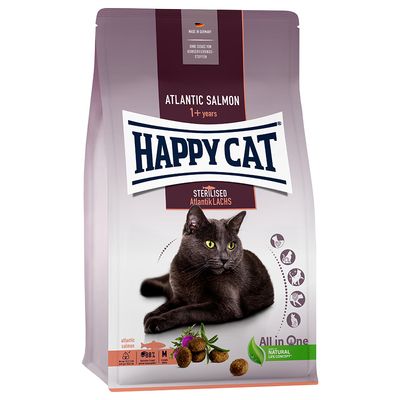 Happy Cat Sterilisert Adult Atlantik-Laks 10 kg