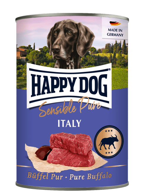 Happy Dog Boksemat Sensible Pure Italy M/Bøffel 400g