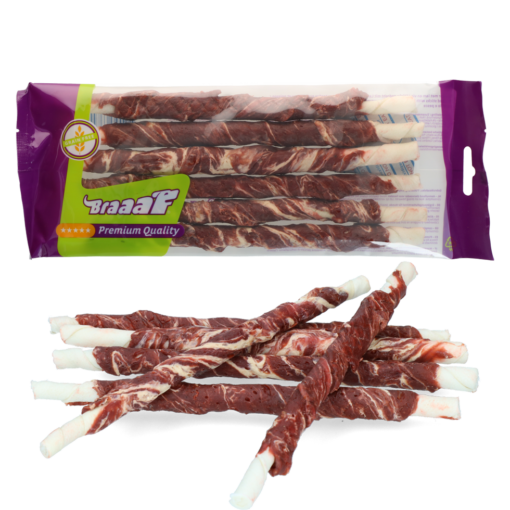 Braaaf Twister Lamb & Fish, 21cm 6pk