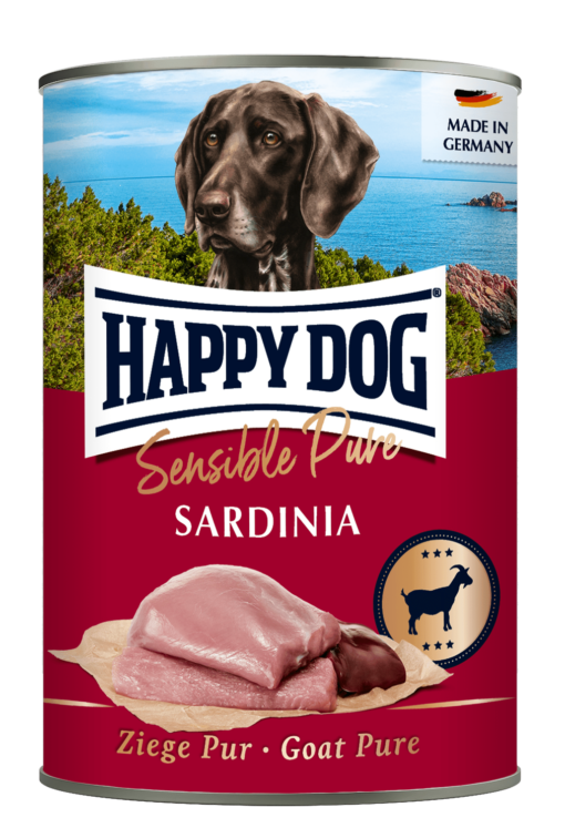 Happy Dog Boksemat Sensible Pure Sardinia M/Geit 400g