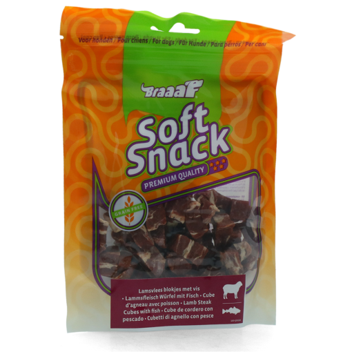 Braaaf Soft Snack Cubes Lamb & Fish