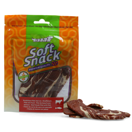 Braaaf Soft Snack Filet Beef & Fish