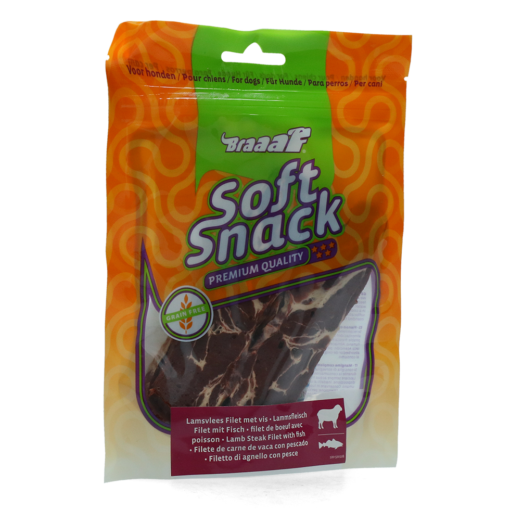 Braaaf Soft Snack Filet Lamb & Fish