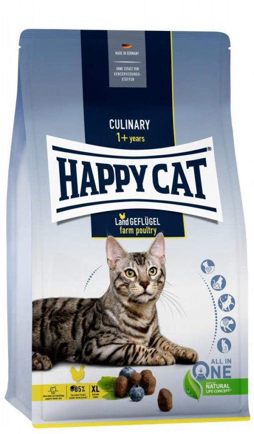 Happy Cat Culinary Adult Fugl XL Biter 4 kg