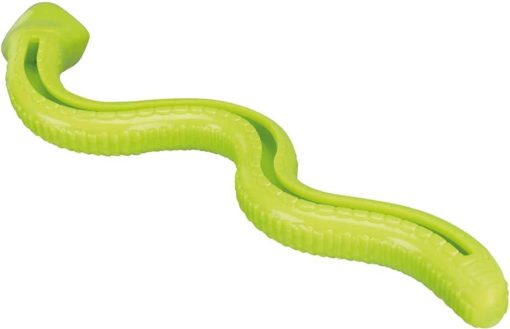 Hundeleke Snack-Snake i TPR 42cm