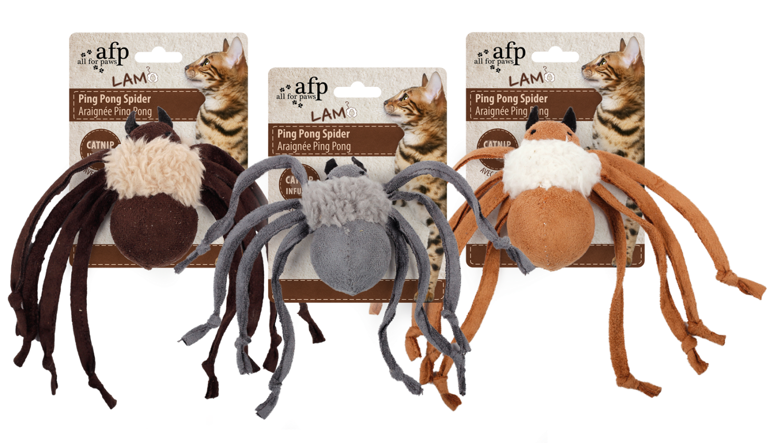 AFP Lambswool-Ping Pong Spider