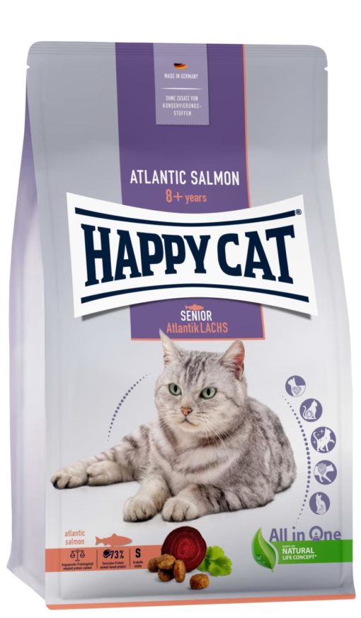 Happy Cat Best Age Senior Atlantik-Laks 4kg